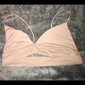 Dusty rose pink bralette